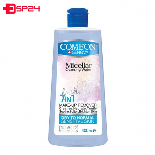 آب پاک کننده آرایش صورت کامان مدل DRY SKIN حجم 400 میلی لیتر