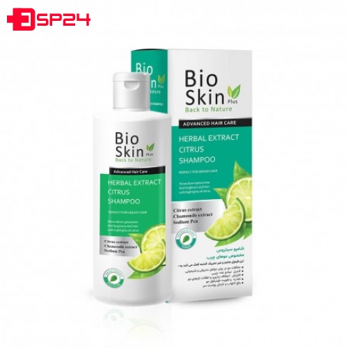 شامپو سیتروس موهای چرب بایو اسکین پلاس
