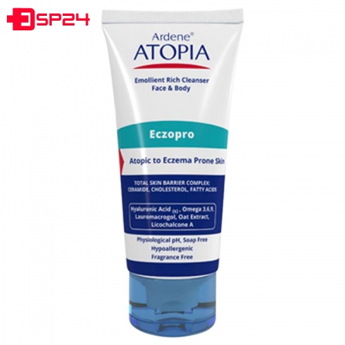 لوسیون شوینده بسیار ملایم آردن سری Atopia مدل Eczopro حاوی 50% روغن نرم کننده حجم 200 میلی لیتر