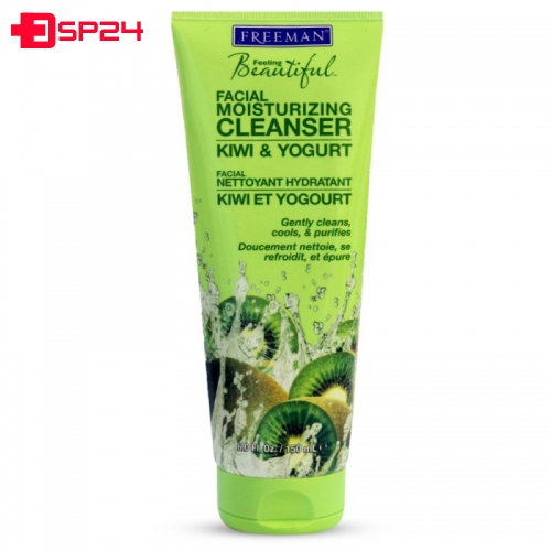 کرم شستشوی صورت فریمن مرطوب کننده حاوی ماست و کیوی 150  میلی لیتر