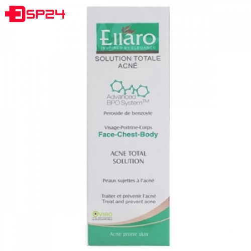 لوسیون ضد جوش قوی صورت و بدن اِلارو حجم 60  میلی لیتر