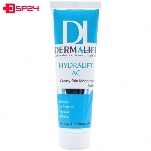 کرم مرطوب کننده پوستهای چرب درمالیفت مدل Hydralift AC Cream حجم 50 میلی لیتر