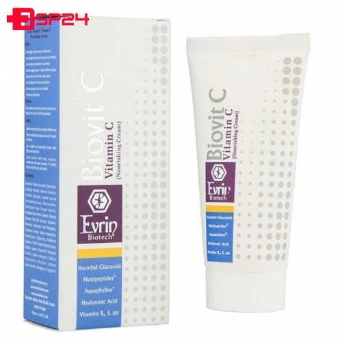 کرم تغذیه کننده پوست حاوی ویتامین C اورین بیوتک