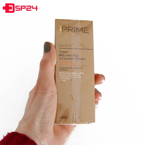 کرم ضد آفتاب جوان کننده پریم SPF50 حجم ۴۰ میلی لیتر