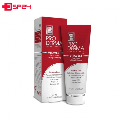 کرم ضد چروک و سفت کننده صورت پرودرما 40 میلی لیتر