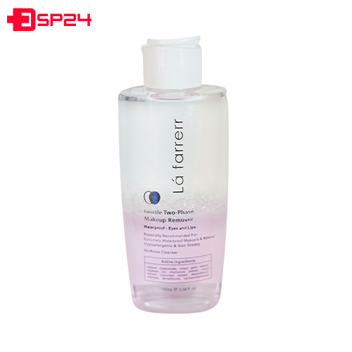 محلول آرایش پاک کن دو فاز لافارر مناسب برای آرایش ضد آب 100 میلی لیتر