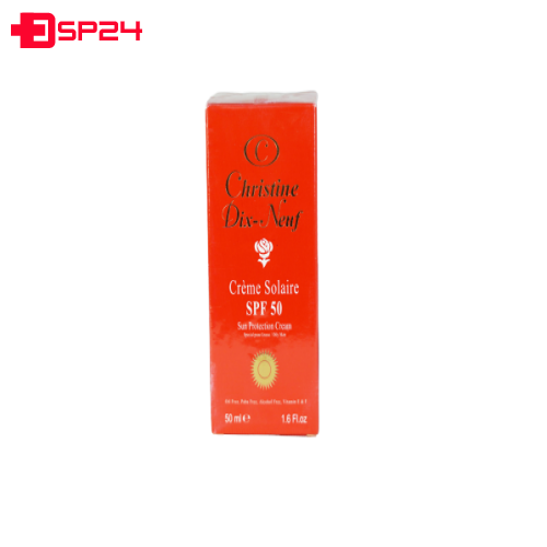 کرم ضدآفتاب فاقد چربی spf50 کریستین دیزنوف