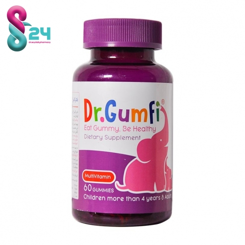 پاستیل مولتی ویتامین دکتر گامفی 60 عدد