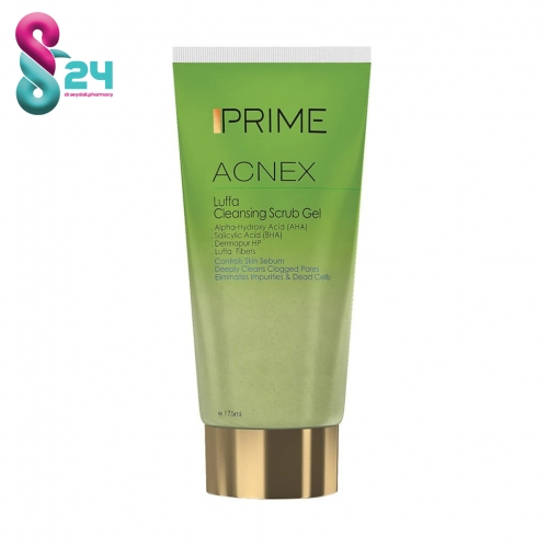 ژل پاک کننده اسکراب لوفا پریم مناسب پوست های چرب ۱۷۵ میلی لیتر