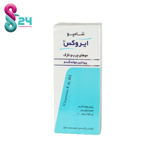 شامپو پروتئین جوانه گندم ایروکس مناسب موهای چرب و نازک ۲۰۰ گرم