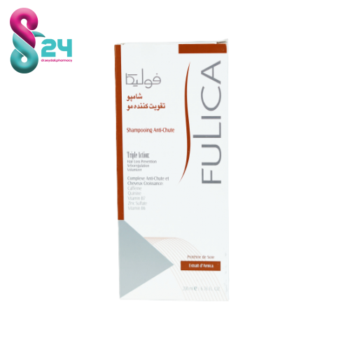 شامپو تقویت کننده و ضد ریزش مو فولیکا حجم 200 میلی لیتر