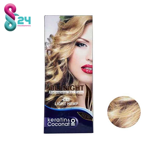 کیت رنگ مو لی لی نایت مدل کنفی روشن شماره 10.13 حجم ۱۲۰ میلی لیتر