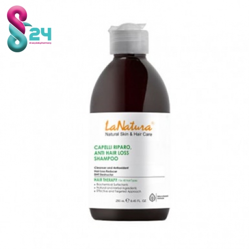 شامپو ضد ریزش و تقویت کننده (انواع مو) لاناتورا