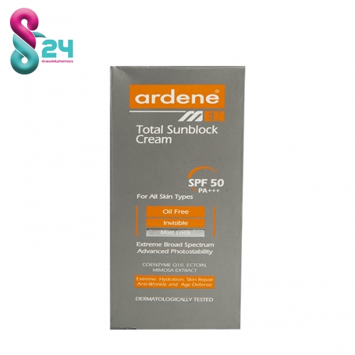 کرم ضدآفتاب SPF50 چندکاره آقایان آردن 50 گرم