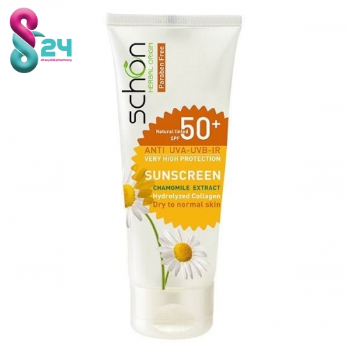 کرم ضد آفتاب شون با رنگ طبیعی +SPF50