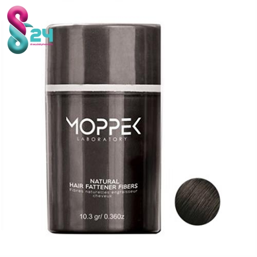 پودر پرپشت کننده و حجم دهنده موی سر مشکی موپک 10 گرم