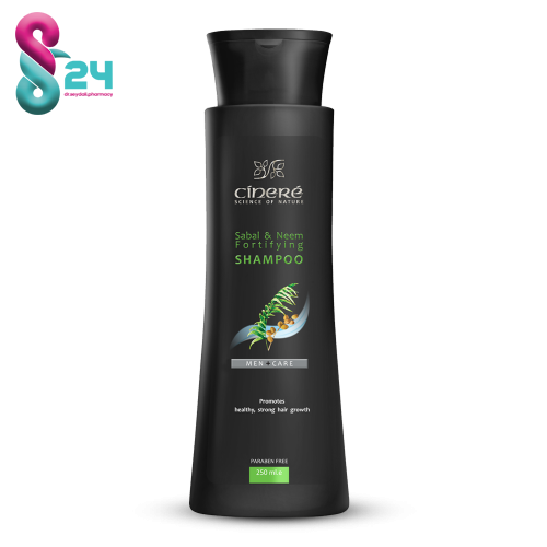 شامپو تقویتی و ضد ریزش مو مخصوص آقایان سینره 250 میلی لیتر