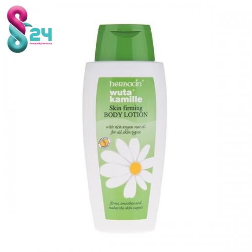 لوسیون سفت کننده بدن هرباسین مدل Wuta Kamille حجم 250 میلی لیتر