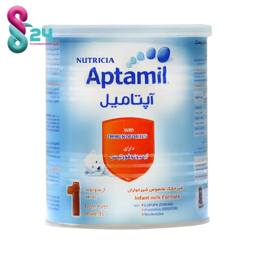 شیر خشک آپتامیل ۱ نوتریشیا مخصوص شیرخواران ۰ تا ۶ ماه ۴۰۰ گرم