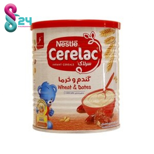 سرلاک گندم و خرما نستله مقدار 400 گرم