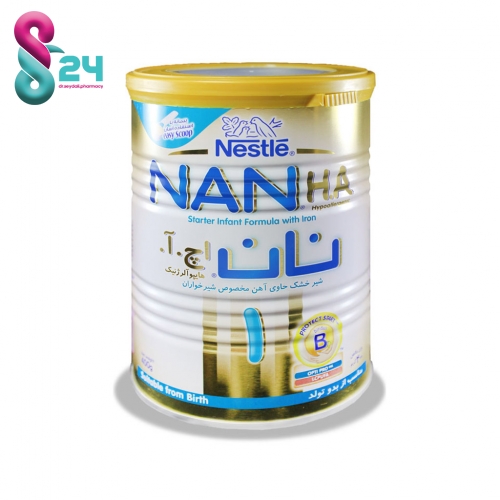 شیر خشک نان اچ. آ 1 نستله مناسب از بدو تولد به بعد 400 گرم