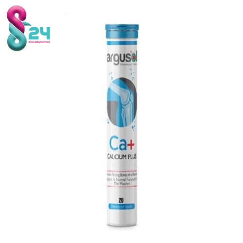 قرص جوشان کلسیم پلاس آرگوسول  20 عدد