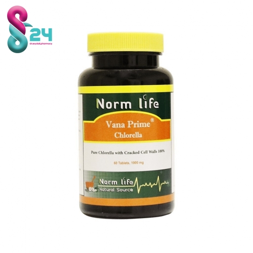 قرص وانا پرایم کلرلا نورم لایف 60 عدد