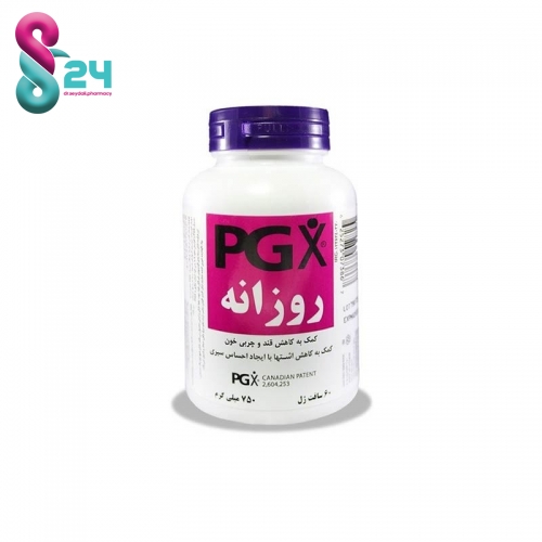 کپسول پی جی ایکس روزانه وبر نچرالز 60 عدد