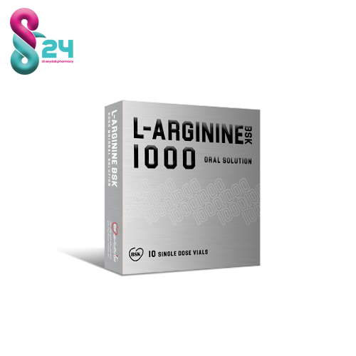 ال آرژنین 1000 میلی گرم بی اس کی 10 عدد