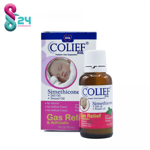 قطره کولیف بی اس کی ۳۰ میلی لیتر