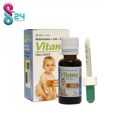 قطره مولتی ویتامین با آهن و زینک ویتان 30 میلی لیتر