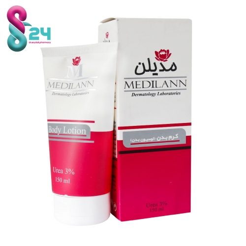 لوسیون بدن مدیلن مناسب انواع پوست ۱۵۰ میلی لیتر