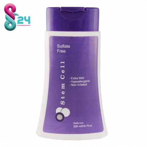 شامپو سر و بدن نوزاد استم سل بنفش