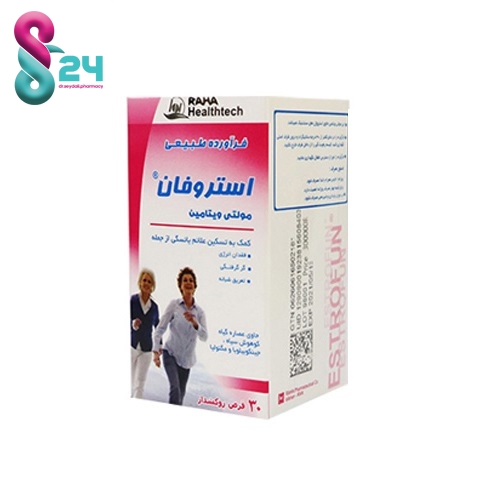 قرص مولتی ویتامین استروفان  رها 30 عدد