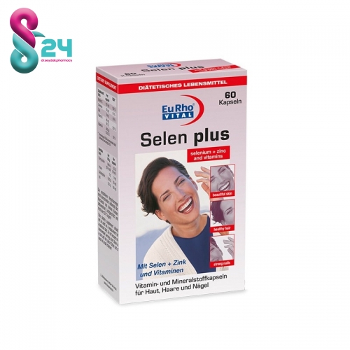 کپسول سلن پلاس یورو ویتال  60 عدد