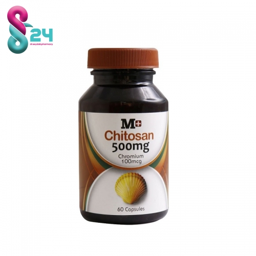 کپسول چیتوزان ام پلاس 500 میلی گرم 60 عدد