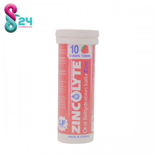 قرص سریع حل شونده ORS زینکولایت آیریک ۱۰ عدد