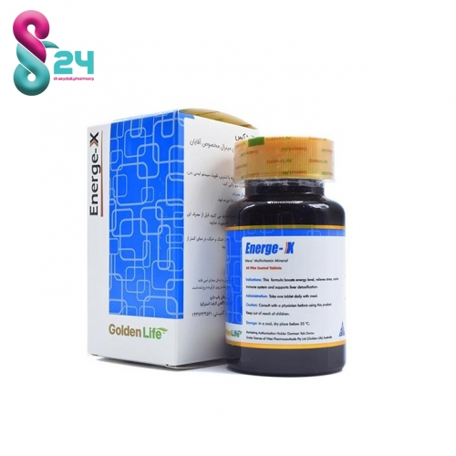 قرص انرژکس گلدن لایف 60 عدد