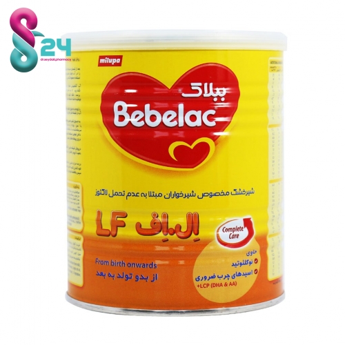 شیر خشک ببلاک ال اف میلوپا مناسب از بدو تولد به بعد ۴۰۰ گرم