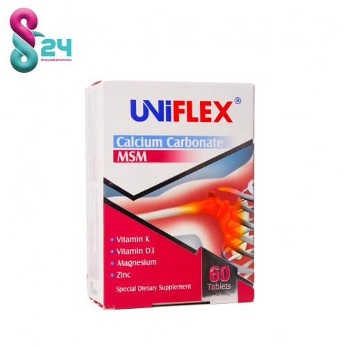 قرص یونی‌فلکس ام اس ام لیبرتی سوئیس 60 عدد