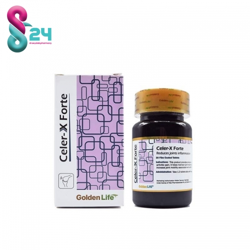 قرص سلرکس فورت گلدن لایف 30 عدد