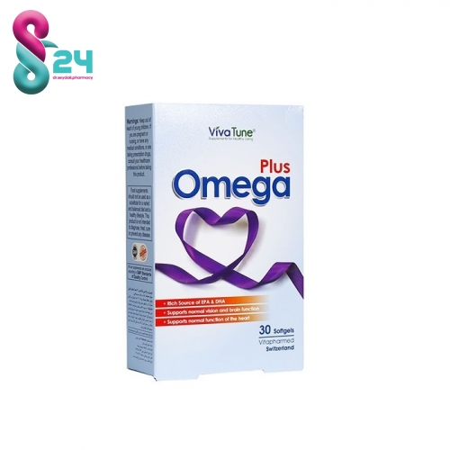 سافت ژل امگا پلاس ویوا تون 30 عدد