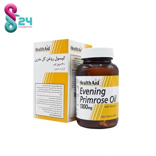 کپسول روغن گل مغربی 1300 میلی گرم هلث اید 30 عدد