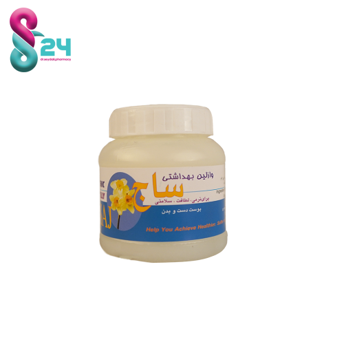 وازلین بهداشتی ساج حجم 100 میلی لیتر