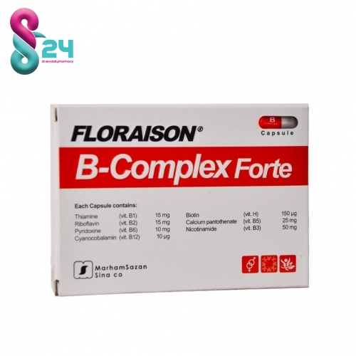 کپسول ب کمپلکس فورت فلوریسون 30 عدد