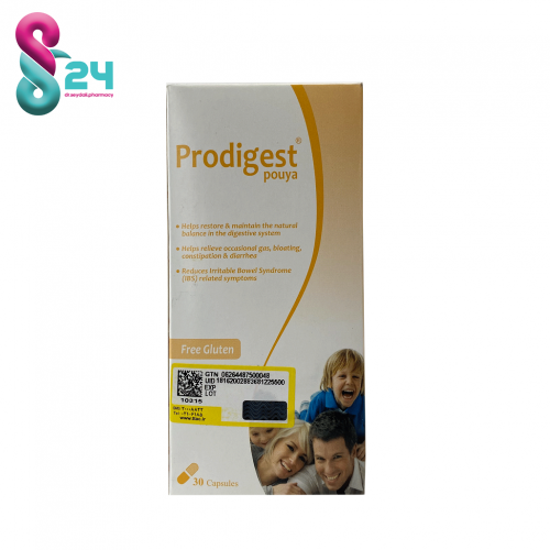 کپسول پرودایجست پویا جی ام پی 30 عدد