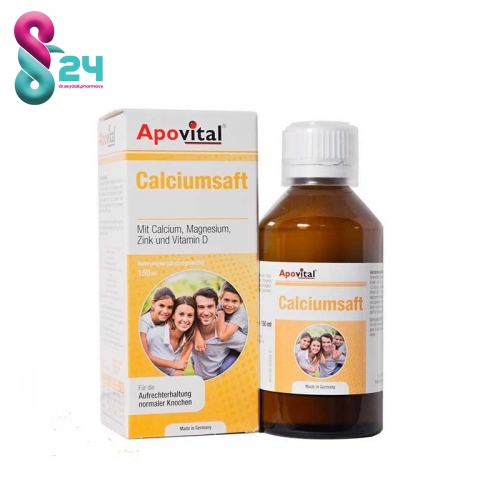 شربت کلسیم سافت آپوویتال 150 میلی لیتر