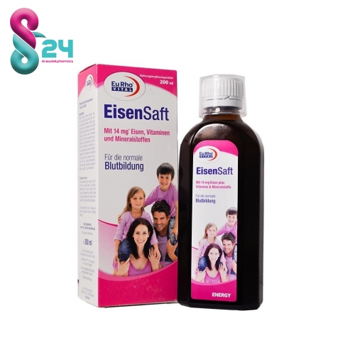 شربت آیزن سافت یوروویتال با طعم تافی 200 میلی لیتر