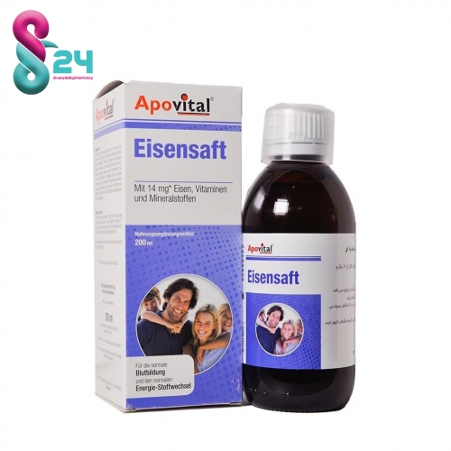 شربت آیزن سافت آپوویتال ۲۰۰ میلی لیتر