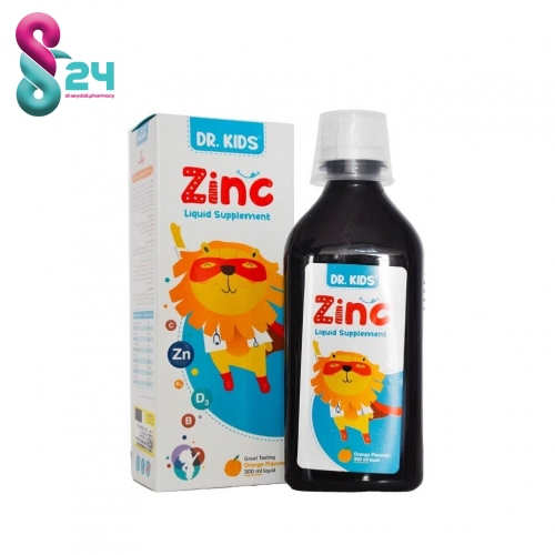شربت زینک دکتر کیدز 300 میلی لیتر